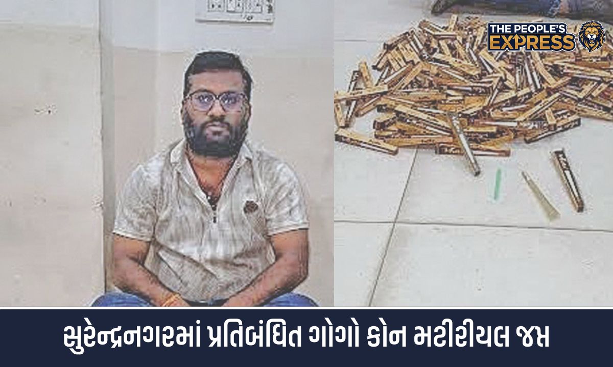 3185 gogo cones used for intoxicants caught in Surendranagar